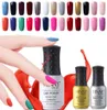 Vernis à ongles Gel UV, laque de lampe LED, 58 couleurs, couleurs pures, Semi-Permanent, Base d'apprêt pour ongles, 8ml, Top5640534