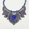 Anhänger Halsketten Ethnische Boho Halskette Schmuck für Frauen Schwere Böhmen Übertreibung Pendent Choker Mädchen Mode Drop