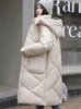 Piumino Parka da donna in cotone Cappotto da donna Buon abbigliamento Prezzo basso in vendita 2023 Autunno Inverno Moda lungo e spesso calore Giacca con cappuccio allentata 231101