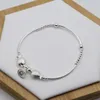 Enkelbanden 925 sterling zilver kleine vis elleboog enkelband sieraden voor vrouwen meisjes schattig Lotus Bell kralen armbanden op been voet ornament JL006 231102