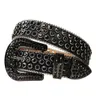 Ceinture en strass occidentale Vintage, boucle amovible, Cowboy, Cowgirl, cuir scintillant, clouté en cristal, pour femmes et hommes, 8692646