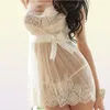 Sexy lingerie kostuums dames slaapkleding vaste babydolls stijl zoete kanten seks ondergoed porno erotische porno voor exotische kleding71367442820131