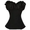 Bustini Corsetti Abito estivo Dimagrante Vita sexy Wimen Bone Traning Shaper Floreale Overbust Corsetto con lacci S-XXL