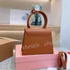 Mini Chiquito Schultertaschen Designer-Tasche Luxus-Crossbody-Einkaufstasche Damenhandtasche Geldbörse Doppelkreis-Griff oben in mehreren Farben