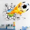 Wall Stickers 3D Football Sticker Creative Decal Living Room Kids Removable Soccer Ball Paper Colorful Home Dcoration