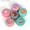 Yoyo Wooden Yoyo Toys Cute Animal Print Ladybug Toy Kids Yo-Yo Creative Cartoon Yo Toys for Children 6cm Wooden Yo BallL231102