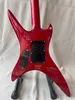 Guitare électrique personnalisée Red BC furtive, expédition rapide