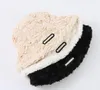 Fashion Women Bucket Hat Imitation Rabbit Fur Cap Grils Plush Korean Version Versatile Thick Fisherman Hat Female Autumn Winter