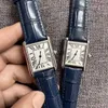 Watch Designer Watch Men's and Women's Imported Quartz Movement Stainless Steel Cow Strap 25/27mm Exquisite Couple Watch