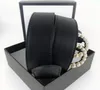 Moda donna uomo designer cinture in pelle fibbia in bronzo nero classica cintura casual con perle larghezza 38 cm con scatola2497455