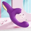 Vuxna leksaker 20 hastigheter kraftfull dildo vibrator kvinnlig klitor sucker vakuum klitoris stimulator vuxna varor finger wiggling sex leksak för kvinnor 231101