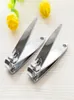 Travel Fingernail Cutter Stainless Steel Nail Clipper Opening Trimmer Machine Toenail Scissors Nippers Plier Nail File Pedicure To9899191