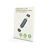 YC721 Smart Memory Card Readers 3 em 1 USB 2.0/USB-C/OTG Card Reader/Writet