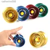 Yoyo Magic Yoyo Professional YoYo из алюминиевого сплава String Trick YoYo Шарикоподшипник для начинающих Взрослых детей Классическая модная игрушка для мальчиков GiftL231103