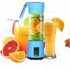 Fruktgrönsaksverktyg UPS Portable USB Electric Juicer Handhållen Juice Maker Blender Rechargeble Mini Making Cup med laddning DRO DHSGP