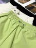 Женские брюки YOZOU, мешковатые брюки-карго с парашютом, яркие цвета, свободные брюки Y2k, уличная одежда Rave, розовый, зеленый, черный 231102