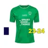 Qqq8 23 24 Maillots as Saints Soccer Jerseys 2023 2024 Maillot Asse Etienne Krasso Chambost Lobry Charbonnier Wadji Football Shirts
