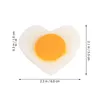 Party Decoration Simulated Omelette Fake Food Restaurant Prop Kitchen Ornament Fried Egg Realistic Toys