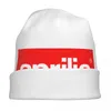 Bérets Aprilia Racing Moto Moto Team Skullies Bonnets Chapeau Automne Hiver Unisexe Ski Caps Chaud Double Usage Bonnet Tricot Chapeaux