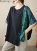 Camisetas para mujer de gran tamaño de verano para mujer, talla grande, algodón suelto, lino, camiseta de lunares, camiseta de Corea para mujer, jersey informal con estampado, camisa negra