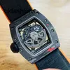 남자와 여자 손목 시계 스위스 Richardmiler Top Wristwatches 남자 시리즈 030ntpt 자동 기계식 노란 폭풍 한정판 남자 시계 HB0Z