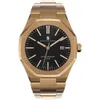 Wristwatches SAPPHERO Rose Gold Mens Watch Octagon Design 100M Waterproof Luxury Quartz Wristwatch for Men Business Date Luminous Clock 231101