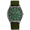 Montres-bracelets Sdotter Hommes Montre SOKI Toile Vêtements Hommes Casual Mode Cadeau Étudiant Sports