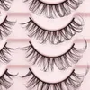 Faux cils bande russe cils maquillage 25mm 3D volume de vison moelleux naturel épais dramatique vente en gros 231101