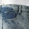 Men's Jeans Personalized For Man High Street Tie Dye Print Streetwear Baggy Sweatpants Straight Tube Trendy Male Clothing
