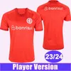 23 24 Internacional Mens Player Version Soccer Jerseys A. PATRICK L. ADRIANO NICO B. HENRIQUE WANDERSON DE PENA Home Football Shirts