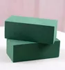 10st Floral Blocks Brick Flower Holder Florist Flower Styro Green Bricks Applied Dry or Wet For Artificial Flowers Q11264357457