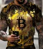 T-shirts pour hommes T-shirt Crypto Trading Traders Gold Coin Cotton Shirts5408566