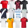 Qqq8 2023 Portoghese Tonga Australian Rugby Fiji Kangaroos Nazioni argentine 23 24 Nuova Zelanda Tutte le maglie della squadra nazionale Taglia S-5XL