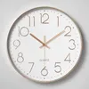 Horloges murales Creative Mode Horloge En Plastique Design Moderne Muet Salon Décorations Accessoires Pour La Maison Relojes De Pared