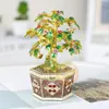 Flaskor ShinnyGifts Desk dekorativ emalj Metall Money Tree Box Year Wish