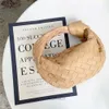 Cloud Bvbag Bags de sac de soirée Jodie Designer Handbag Hands Underarm Leather Women's Horn's Notted Woven 1gxt