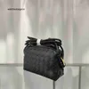 Sac en cuir pour femmes BVS 2023, nouveau carré tissé nuage véritable édition coréenne mode féminine, bandoulière asymétrique épaule dénudée