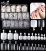 FALSE NAILS MONJA 550PCSBOX FALSE TOE NAILS FULL COVER FOT NAIL TOPS Akryl Clear Natural Fake Nails UV Gel Extension Manicure T2486634