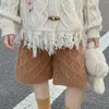 Kledingsets Winter baby meisjes gebreide kleding klein meisje vest gebreide shorts tweedelige outfits vintage peuter trui kapmantel