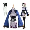 Anime preto mordomo ciel ranmao cosplay traje ran mao halloween para mulher roupas cosplay