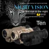 Câmeras IP Night Vision Scope Dispositivo Monocular PVS14 Infravermelho com Sistema de Gravação de Vídeo para Caça 231101