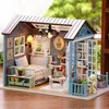 Puppenhaus-Zubehör, Gebäude, Montage, DIY, Mini-Spielzeug, Möbel, Kinder-Geburtstagsgeschenk, handgefertigtes 3D-Puzzle, Zuhause erstellen 231102