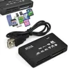 All-in-1 Portable All in One Mini Card Reader Multi in 1 USB 2.0 Memory Card Reader