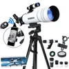 Teleskoper Bossdun 333x Professional Astronomical for Kids to Se Universe Moon Stars Deep Space Monocular Gift 231101