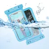 Universal water proof case for iphone 15 14 pro max Cell Phone Dry Bag waterproof phone bag High-definition camera Touch screen operation