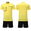 Other Sporting Goods style Soccer Referee uniform professional soccer referee shirts Football Jersey black yellow green 231102