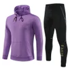 Qqq8 2023 2024 Paris Survêtement Futbol Hommes Manches Longues 22 23 24 S Sweat À Capuche Survetement Ensembles Hommes Sportswear Costumes D'entraînement Pour Adultes Football