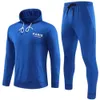 Qqq8 2023 2024 Paris Survêtement Futbol Hommes Manches Longues 22 23 24 S Sweat À Capuche Survetement Ensembles Hommes Sportswear Costumes D'entraînement Pour Adultes Football