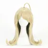 Nuovo Danganronpa V3 Kaede Akamatsu Costume Cosplay Gioca costumi sintetici resistenti al calore Parrucche per capelli + Protezione della parrucca cosplay