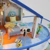 Puppenhaus-Zubehör, Modellbausatz, Montage, Villa am Meer, DIY-Miniatur, handgefertigt, 3D-Puzzle, Spielzeug, Zuhause, kreatives Zimmer, Schlafzimmer, Dekoration, 231102